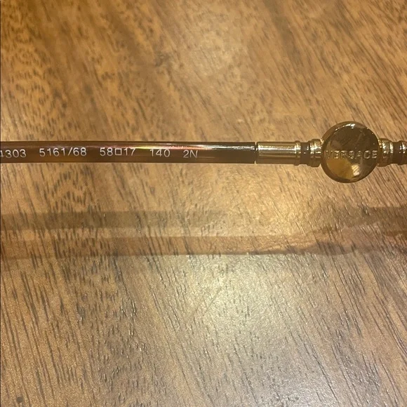 Versace Brown Tortoise Sunglasses - Picture 4 of 5